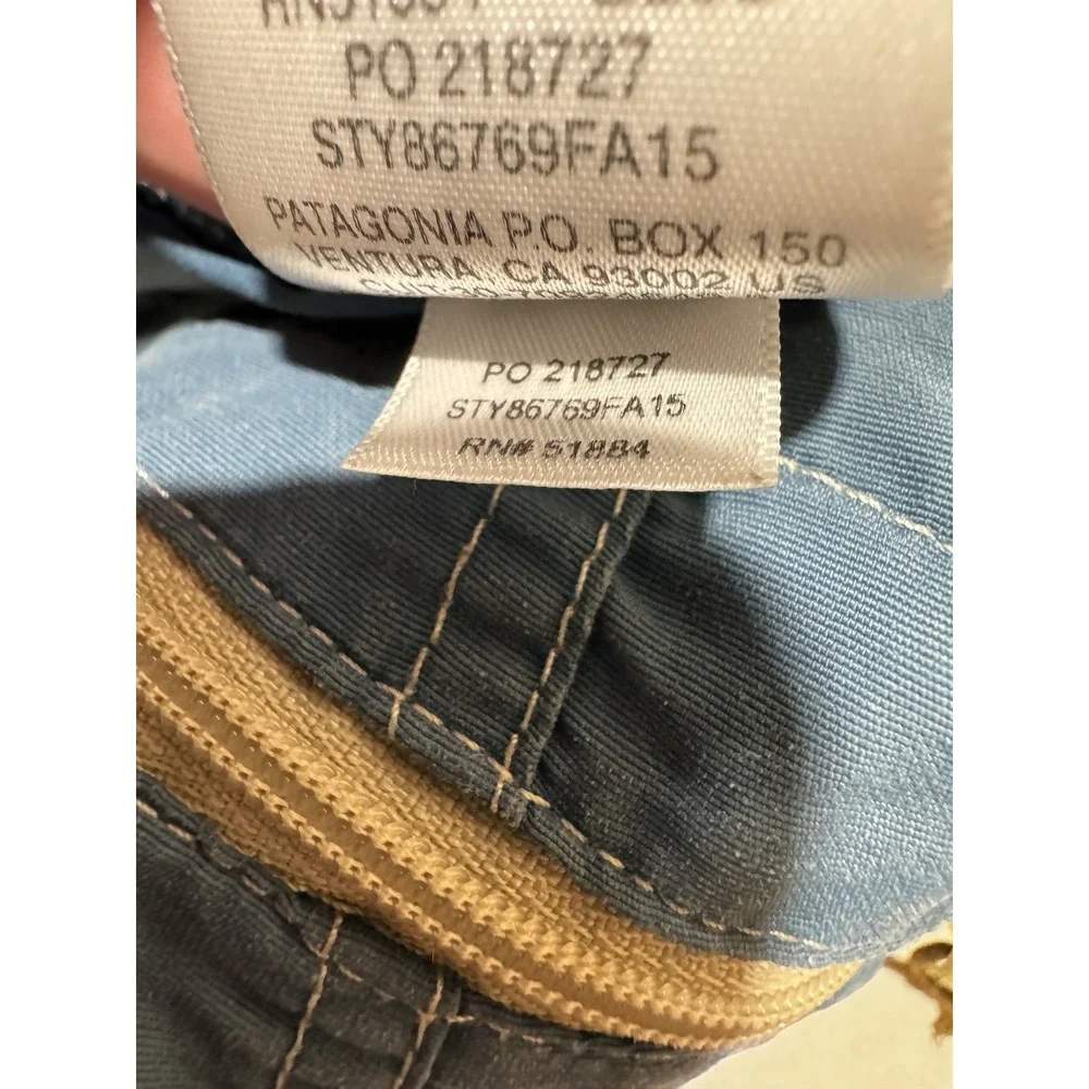 Patagonia Board Shorts Mens 34 Blue Swim Trunks Pocket